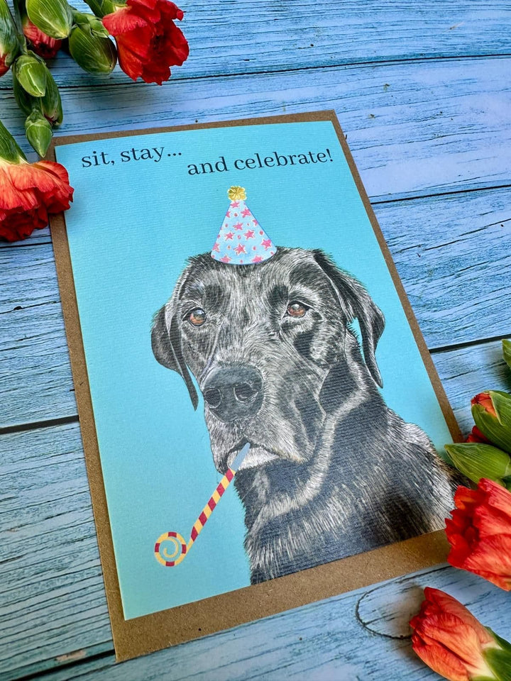 SIT, STAY AND CELEBRATE ECO CARD