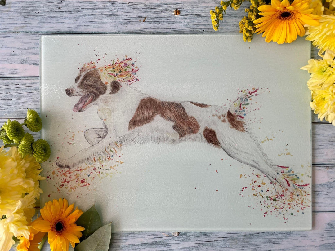 SPRING THE SPANIEL CHOPPING BOARD