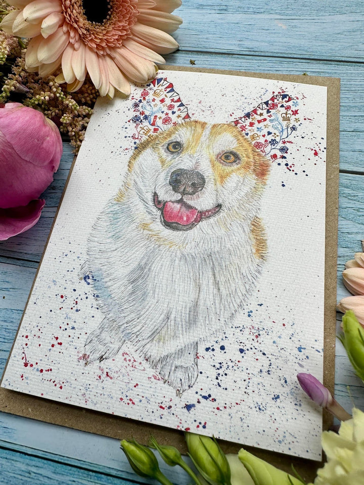 SUSAN THE CORGI ECO-CARD