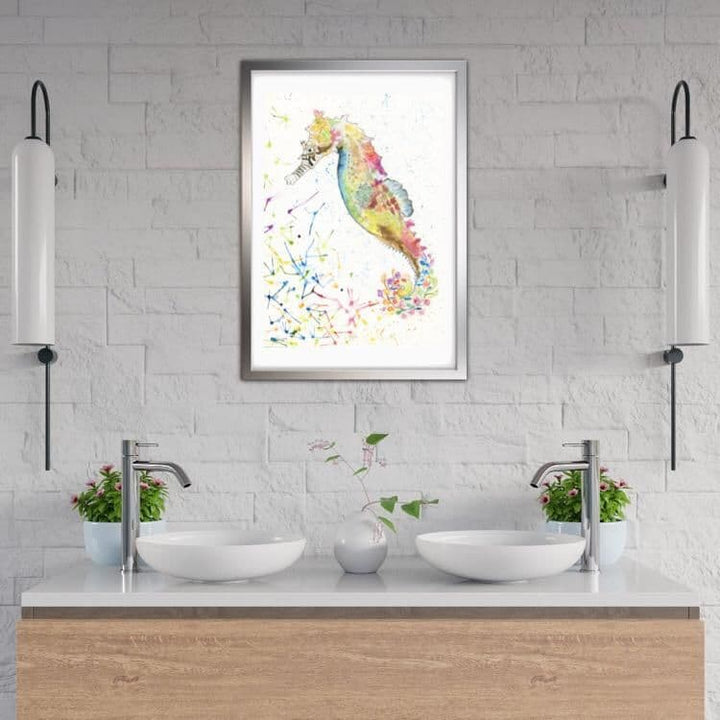 SYMPHONY THE SEA HORSE PRINT