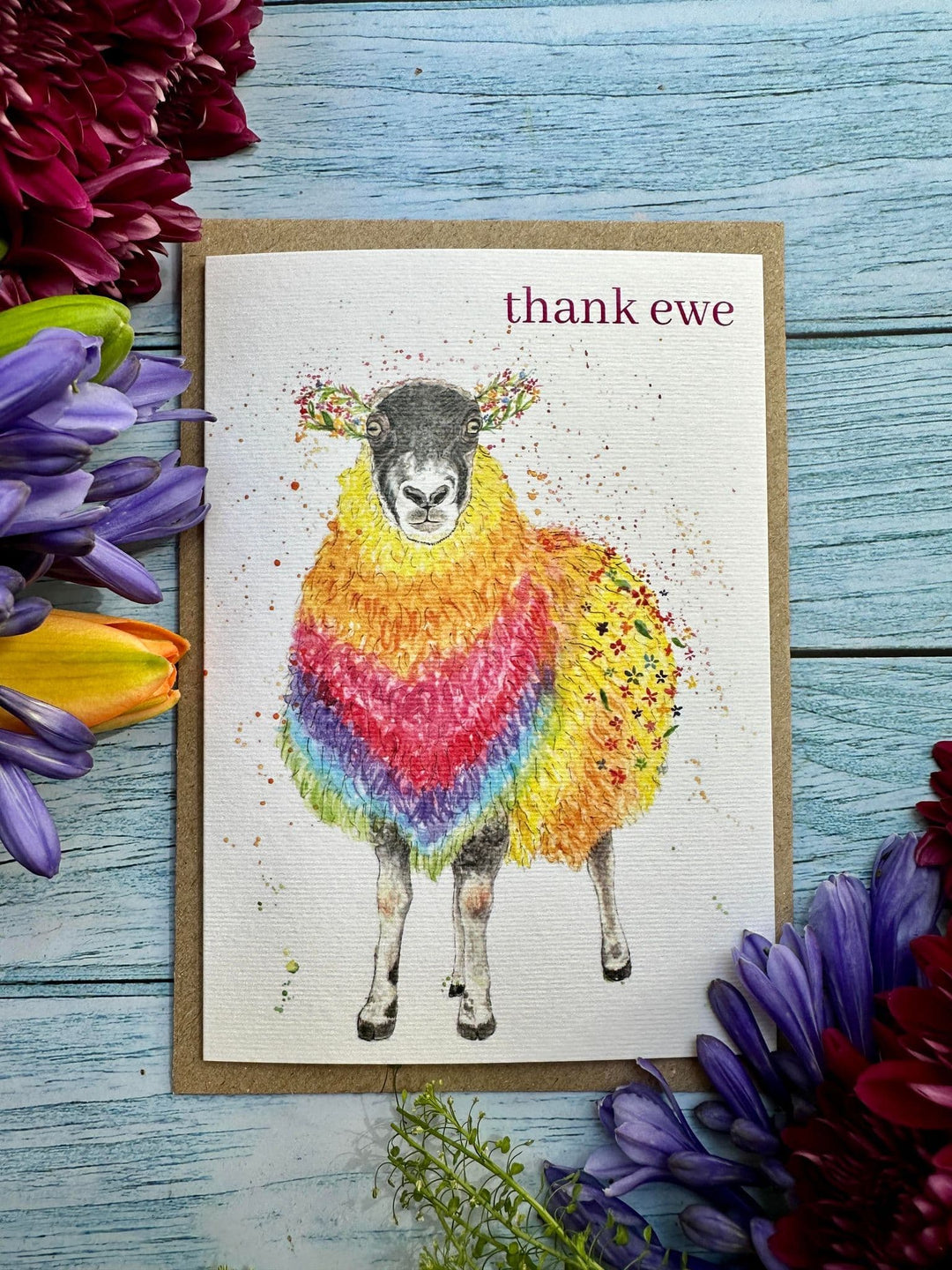 THANK EWE SHEEP ECO CARD