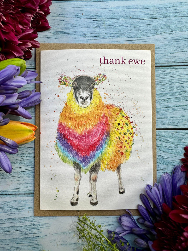 THANK EWE SHEEP ECO CARD