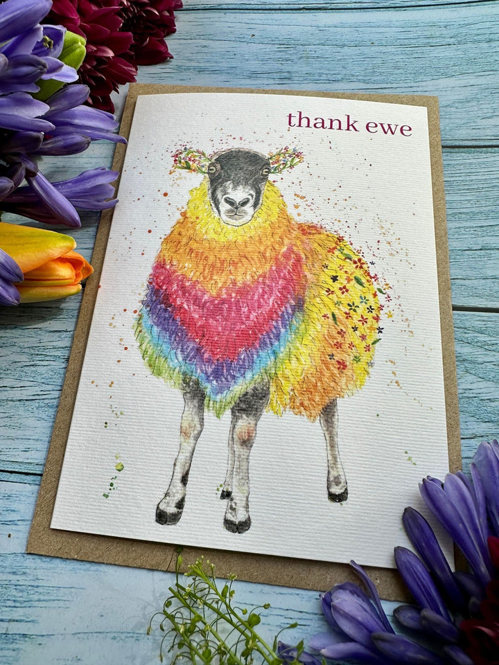 THANK EWE SHEEP ECO CARD