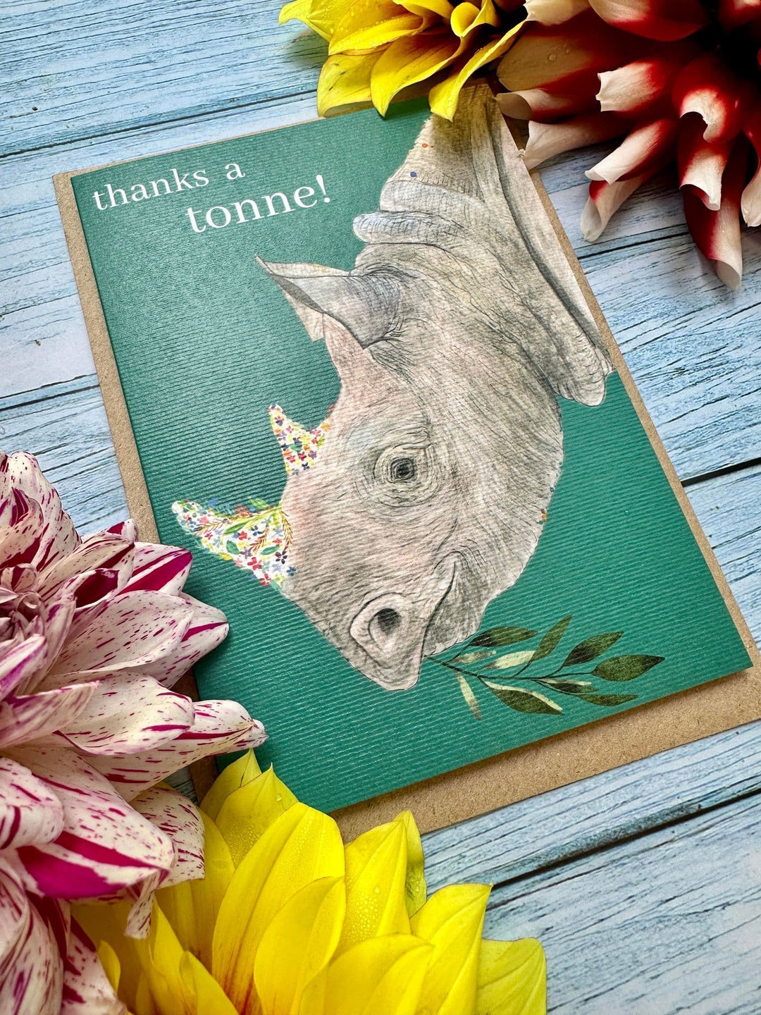 THANKS A TONNE RHINO ECO CARD