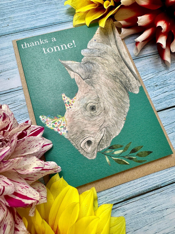 THANKS A TONNE RHINO ECO CARD