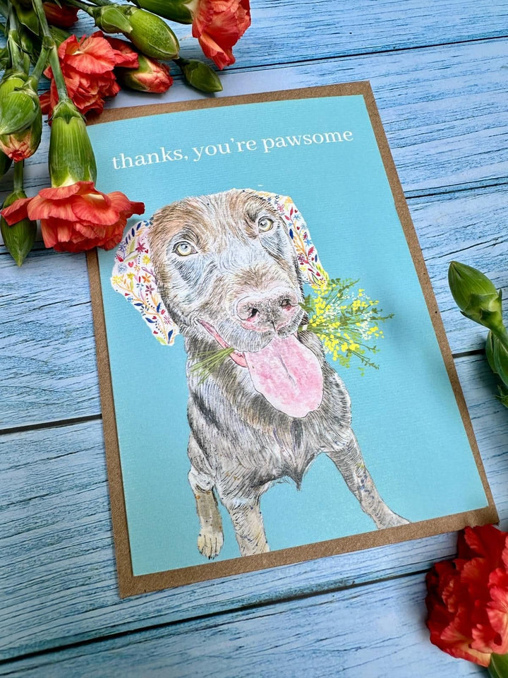 THANKS YOUR PAWSOME ECO CARD