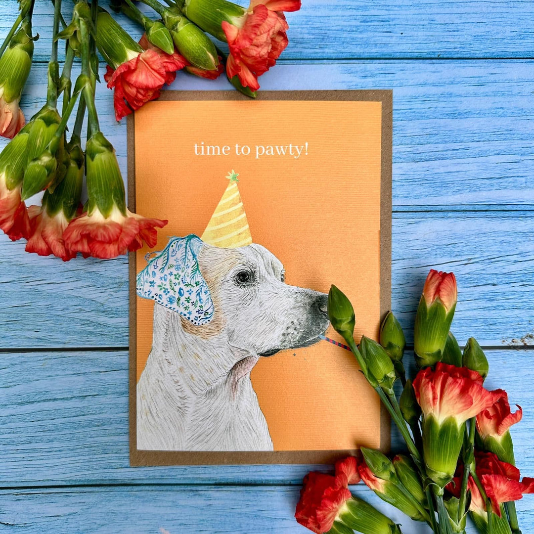 TIME TO PAWTY ECO CARD
