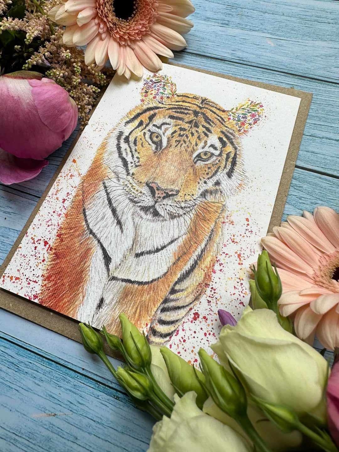 TOPAZ THE TIGER ECO-CARD