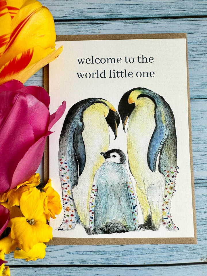WELCOME TO THE WORLD LITTLE ONE ECO CARD